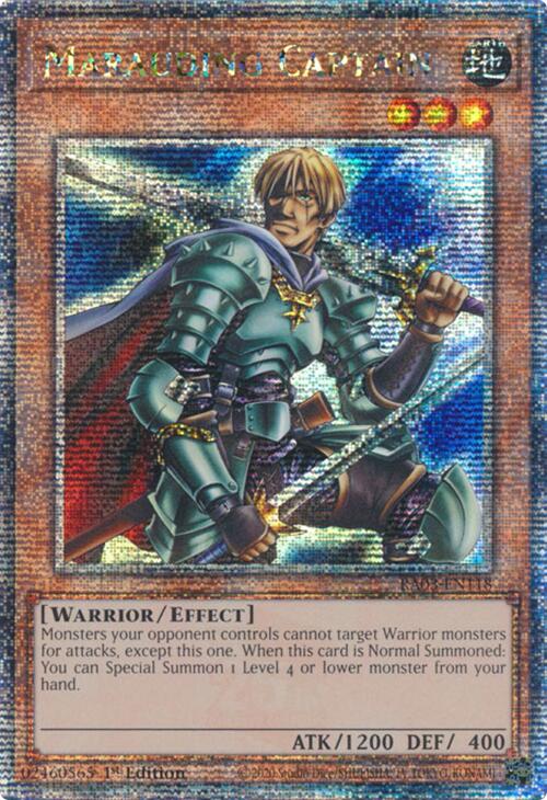 Marauding Captain (Quarter Century Secret Rare) [RA03-EN118] Quarter Century Secret Rare | Fandemonia Ltd