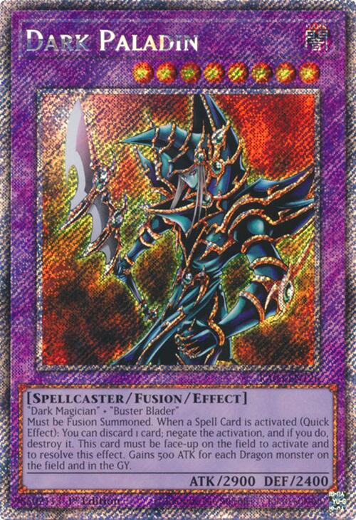 Dark Paladin (Platinum Secret Rare) [RA03-EN126] Platinum Secret Rare | Fandemonia Ltd