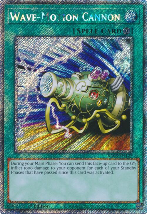 Wave-Motion Cannon (Platinum Secret Rare) [RA03-EN127] Platinum Secret Rare | Fandemonia Ltd