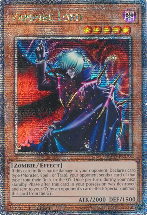 Vampire Lord (Quarter Century Secret Rare) [RA03-EN128] Quarter Century Secret Rare | Fandemonia Ltd