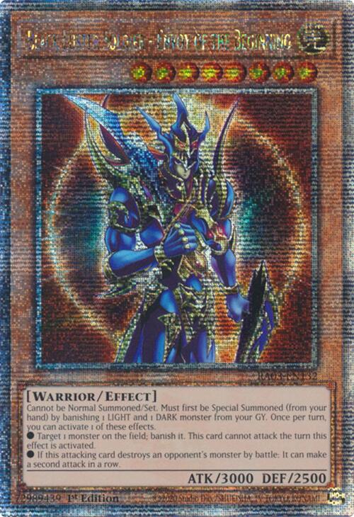 Black Luster Soldier - Envoy of the Beginning (Quarter Century Secret Rare) [RA03-EN132] Quarter Century Secret Rare | Fandemonia Ltd