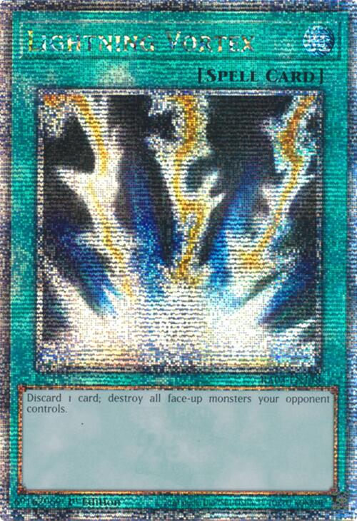 Lightning Vortex (Quarter Century Secret Rare) [RA03-EN148] Quarter Century Secret Rare | Fandemonia Ltd