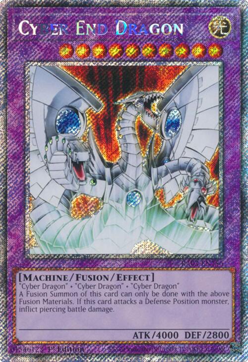 Cyber End Dragon (Platinum Secret Rare) [RA03-EN156] Platinum Secret Rare | Fandemonia Ltd