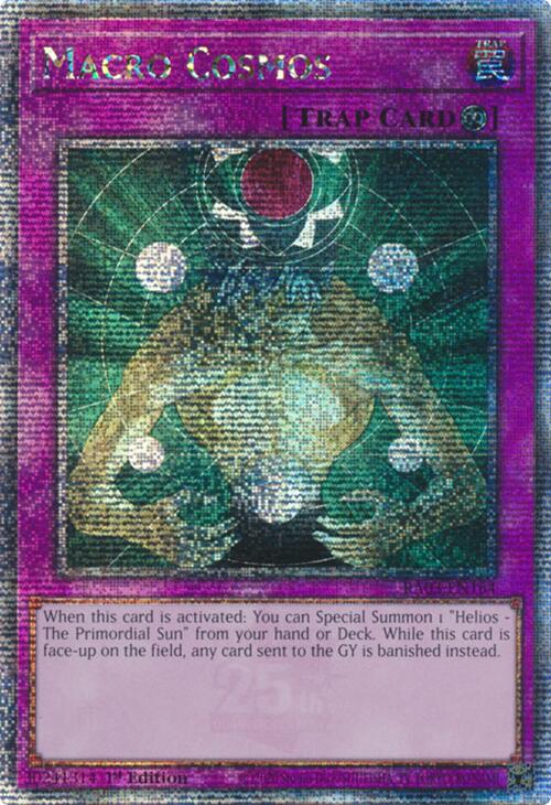 Macro Cosmos (Quarter Century Secret Rare) [RA03-EN164] Quarter Century Secret Rare | Fandemonia Ltd