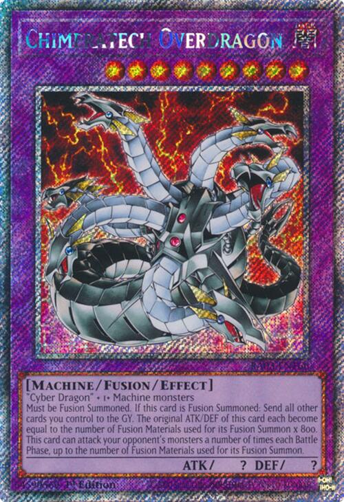 Chimeratech Overdragon (Platinum Secret Rare) [RA03-EN166] Platinum Secret Rare | Fandemonia Ltd