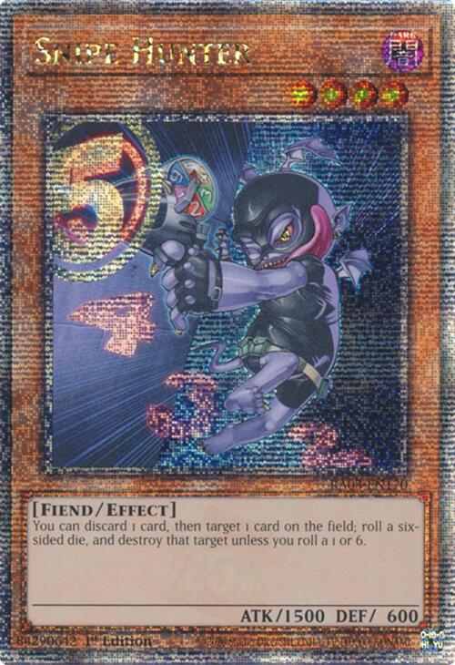 Snipe Hunter (Quarter Century Secret Rare) [RA03-EN170] Quarter Century Secret Rare | Fandemonia Ltd