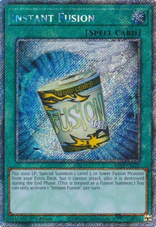 Instant Fusion (Platinum Secret Rare) [RA03-EN171] Platinum Secret Rare | Fandemonia Ltd