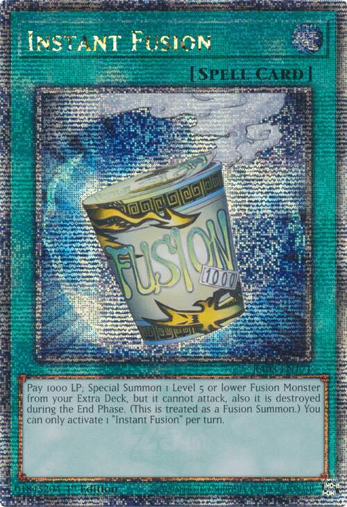 Instant Fusion (Quarter Century Secret Rare) [RA03-EN171] Quarter Century Secret Rare | Fandemonia Ltd