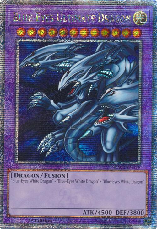 Blue-Eyes Ultimate Dragon (Quarter Century Secret Rare) [RA03-EN178] Quarter Century Secret Rare | Fandemonia Ltd