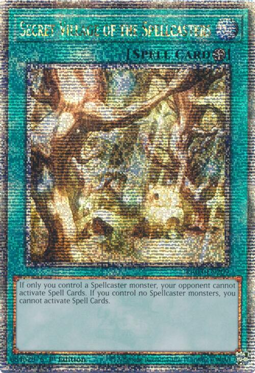 Secret Village of the Spellcasters (Quarter Century Secret Rare) [RA03-EN209] Quarter Century Secret Rare | Fandemonia Ltd