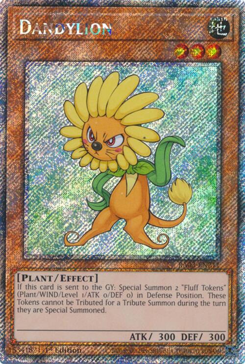 Dandylion (Platinum Secret Rare) [RA03-EN211] Platinum Secret Rare | Fandemonia Ltd