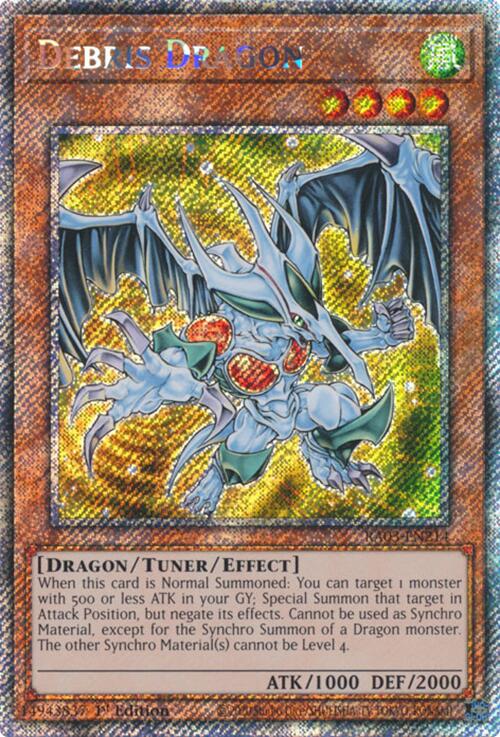 Debris Dragon (Platinum Secret Rare) [RA03-EN214] Platinum Secret Rare | Fandemonia Ltd