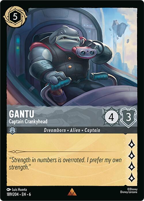 Gantu - Captain Crankyhead (189/204) [Azurite Sea] | Fandemonia Ltd