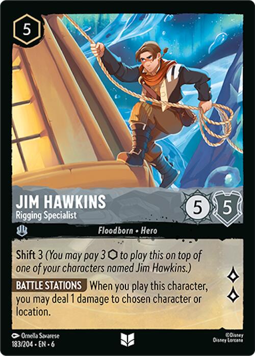 Jim Hawkins - Rigging Specialist (183/204) [Azurite Sea] | Fandemonia Ltd