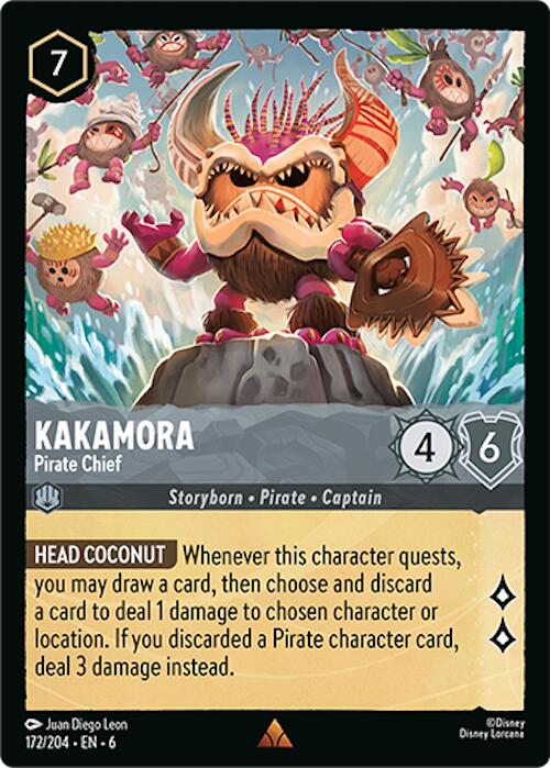 Kakamora - Pirate Chief (172/204) [Azurite Sea] | Fandemonia Ltd