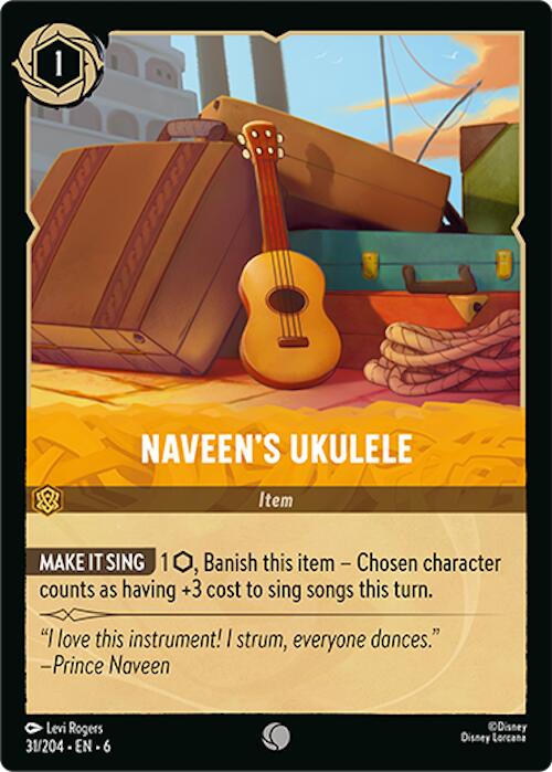 Naveen's Ukulele (31/204) [Azurite Sea] | Fandemonia Ltd