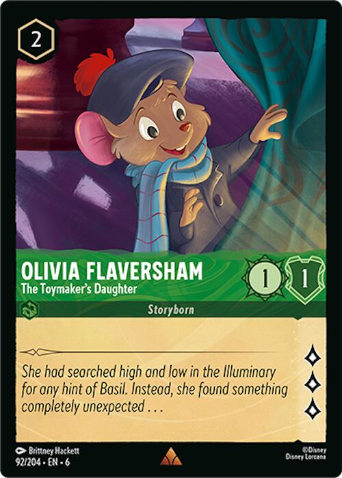 Olivia Flaversham - The Toymaker's Daughter (92/204) [Azurite Sea] | Fandemonia Ltd