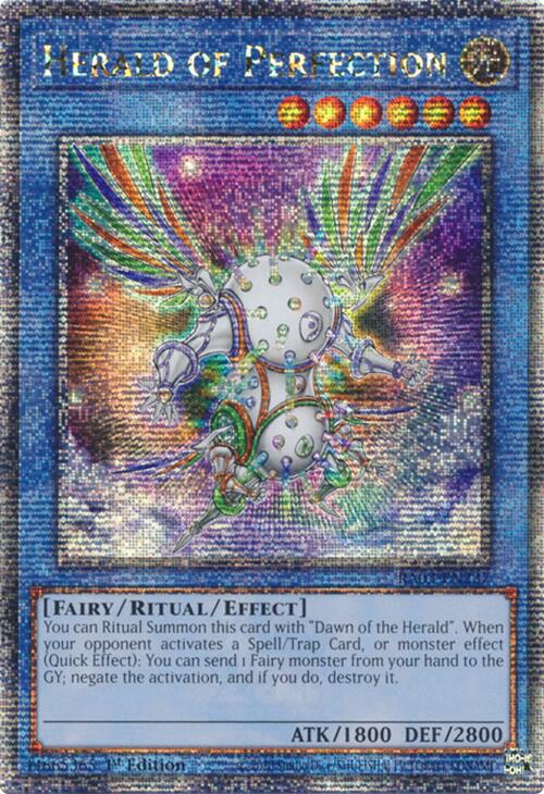 Herald of Perfection (Quarter Century Secret Rare) [RA03-EN237] Quarter Century Secret Rare | Fandemonia Ltd