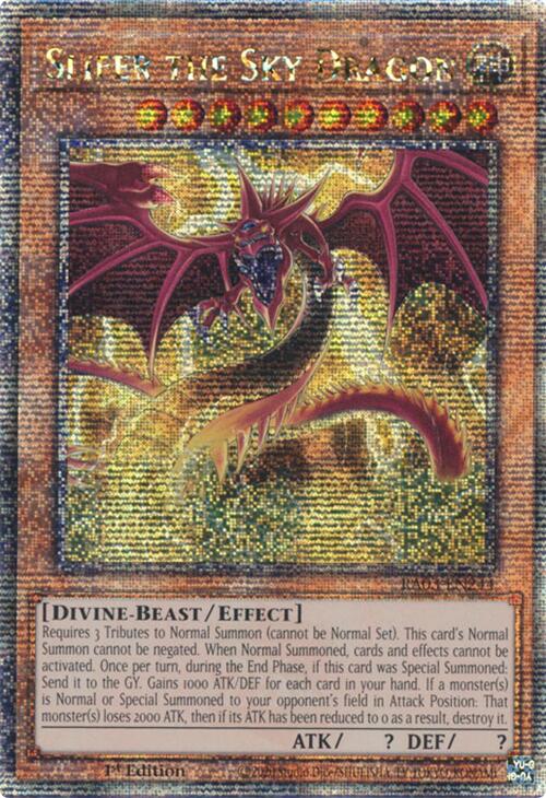 Slifer the Sky Dragon (Quarter Century Secret Rare) [RA03-EN244] Quarter Century Secret Rare | Fandemonia Ltd