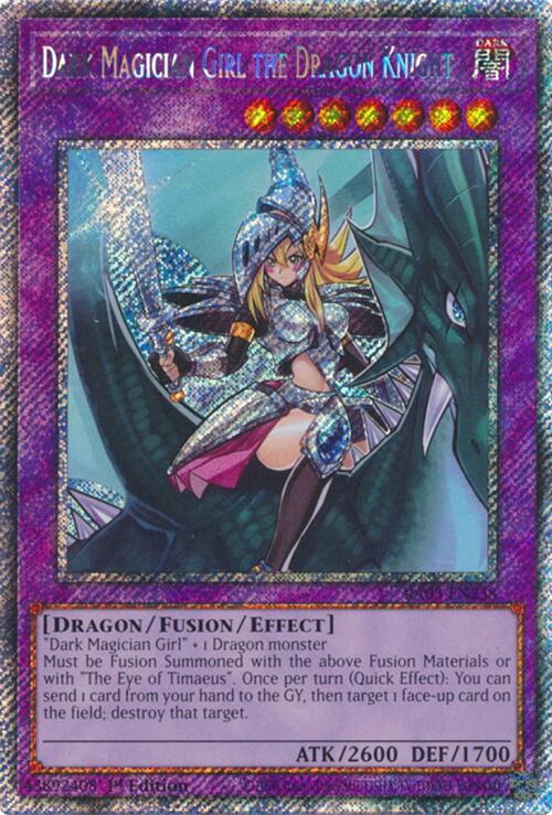 Dark Magician Girl the Dragon Knight (Platinum Secret Rare) [RA03-EN258] Platinum Secret Rare | Fandemonia Ltd