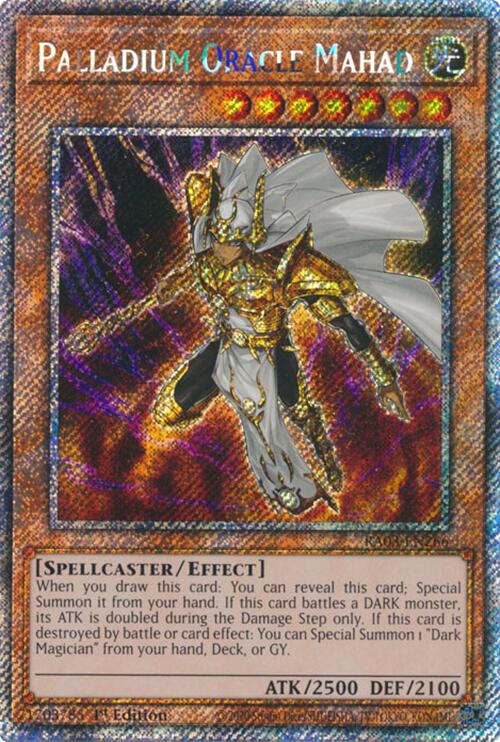 Palladium Oracle Mahad (Platinum Secret Rare) [RA03-EN266] Platinum Secret Rare | Fandemonia Ltd