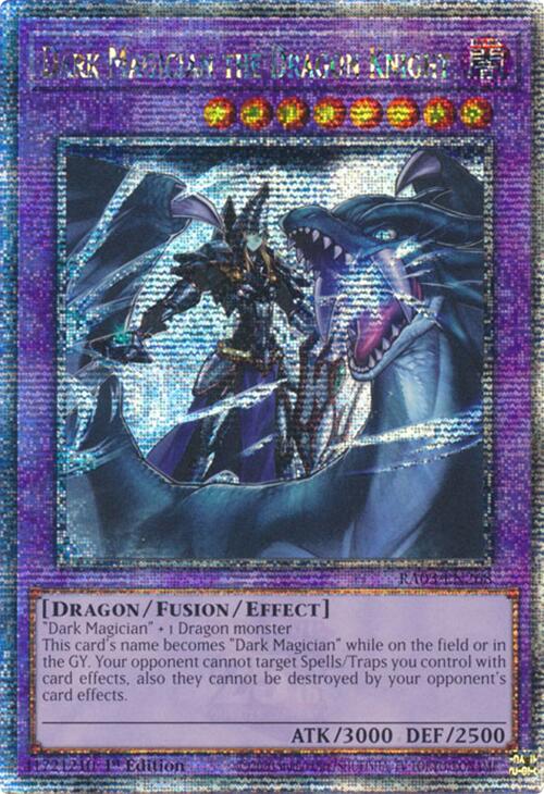 Dark Magician the Dragon Knight (Quarter Century Secret Rare) [RA03-EN268] Quarter Century Secret Rare | Fandemonia Ltd