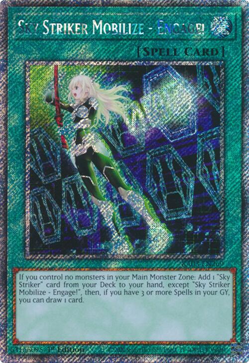 Sky Striker Mobilize - Engage! (Platinum Secret Rare) [RA03-EN269] Platinum Secret Rare | Fandemonia Ltd