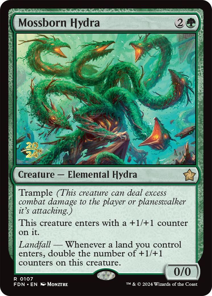 Mossborn Hydra [Foundations Prerelease Promos] | Fandemonia Ltd