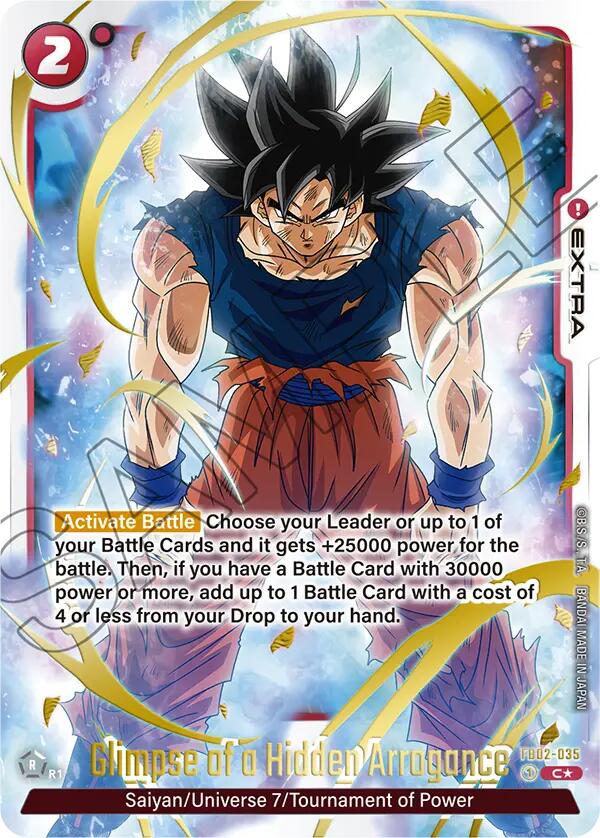 Glimpse of a Hidden Arrogance [Fusion World Promotion Cards] | Fandemonia Ltd