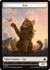 Spirit // Cat (0001) Doubled-Sided Token [Foundations Tokens] | Fandemonia Ltd