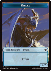 Drake // Goblin Doubled-Sided Token [Foundations Tokens] | Fandemonia Ltd