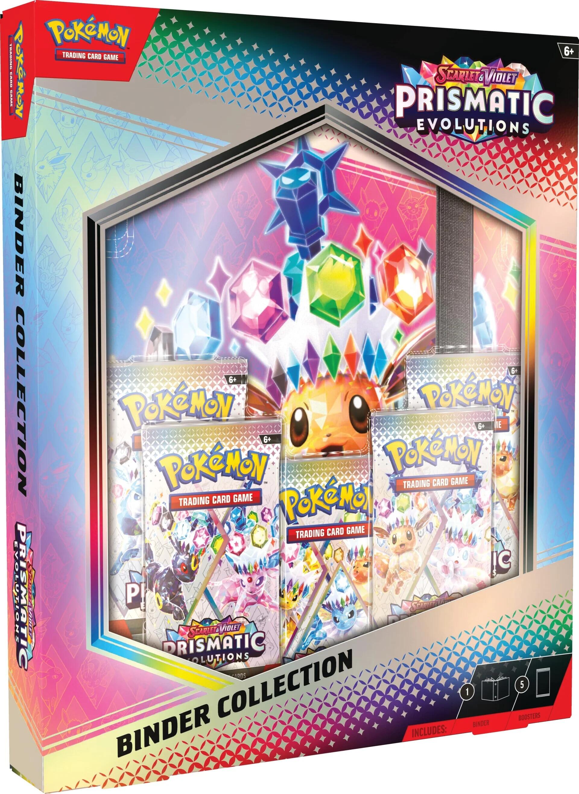 Scarlet & Violet: Prismatic Evolutions - Binder Collection | Fandemonia Ltd