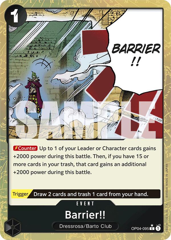 Barrier!! [Premium Booster] | Fandemonia Ltd