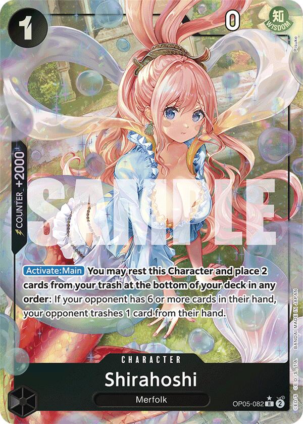 Shirahoshi (OP05-082) (Alternate Art) [Premium Booster -The Best-] | Fandemonia Ltd