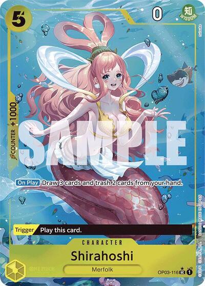 Shirahoshi (OP03-116) (Full Art) [Premium Booster -The Best-] | Fandemonia Ltd