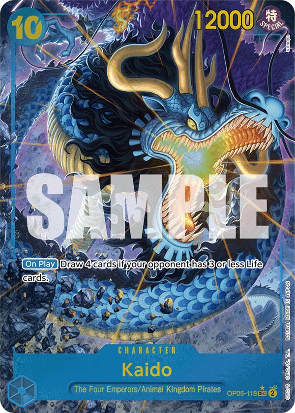 Kaido (OP05-118) (Alternate Art) [Premium Booster -The Best-] | Fandemonia Ltd