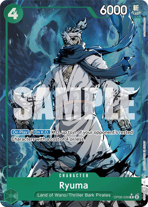 Ryuma (Alternate Art) [Premium Booster -The Best-] | Fandemonia Ltd