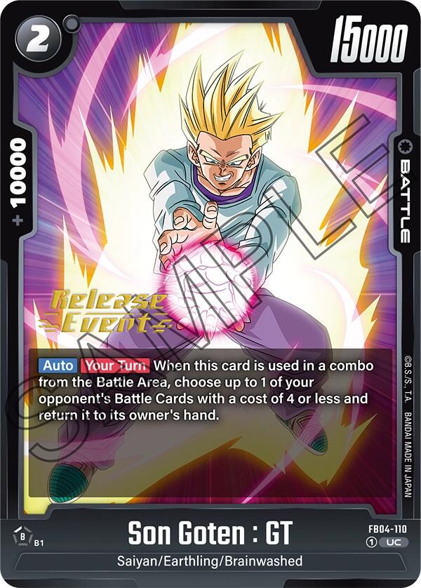 Son Goten : GT [Ultra Limit Release Event Cards] | Fandemonia Ltd