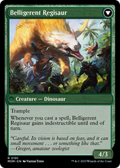 Invasion of Ixalan // Belligerent Regisaur [March of the Machine] | Fandemonia Ltd