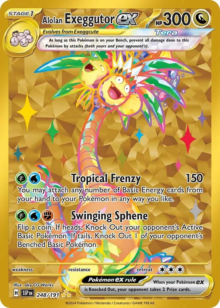 Alolan Exeggutor ex (248/191) [Scarlet & Violet: Surging Sparks] | Fandemonia Ltd