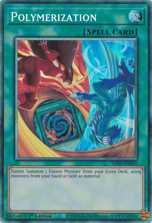 Polymerization (B) (HERO Art) (PCR) [RA03-EN051] Prismatic Collector's Rare | Fandemonia Ltd