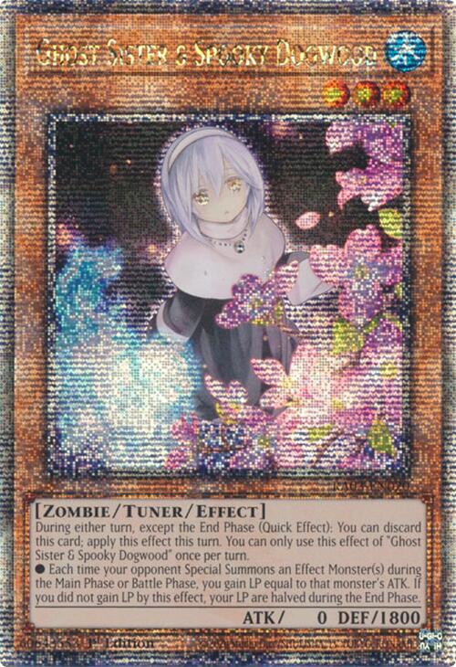 Ghost Sister & Spooky Dogwood (Alternate Art) (Quarter Century Secret Rare) [RA03-EN020] Quarter Century Secret Rare | Fandemonia Ltd