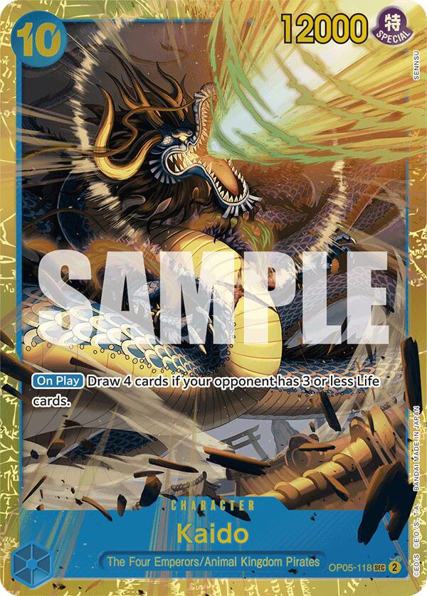 Kaido (OP05-118) (Reprint) [Premium Booster -The Best-] | Fandemonia Ltd