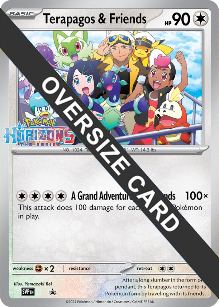 Terapagos & Friends (Jumbo Card) [Miscellaneous Cards] | Fandemonia Ltd