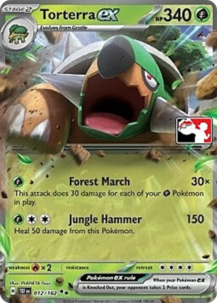 Torterra ex (012/162) [Prize Pack Series Five] | Fandemonia Ltd