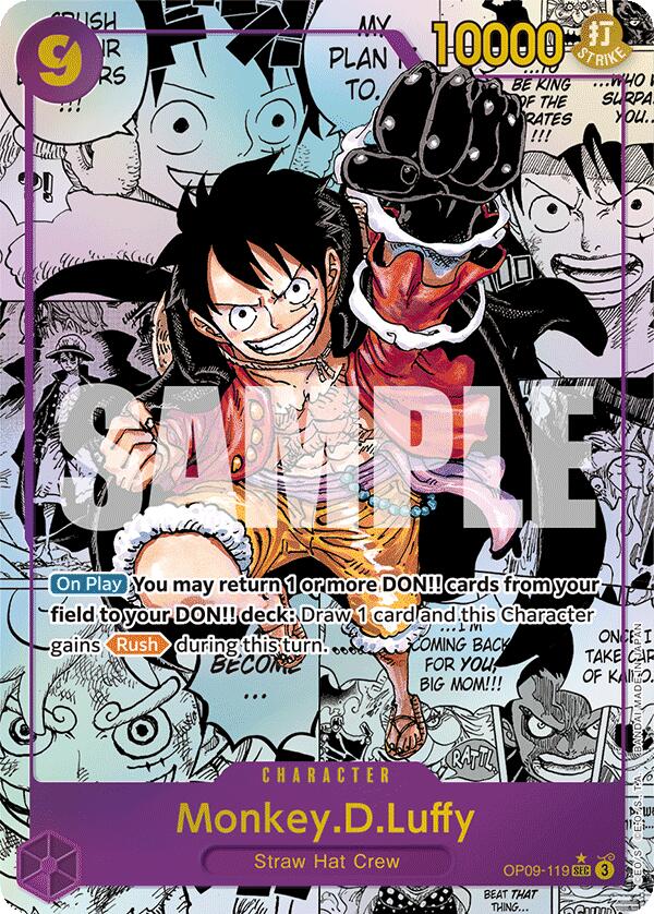 Monkey.D.Luffy (Manga Parallel) [Emperors in the New World] | Fandemonia Ltd