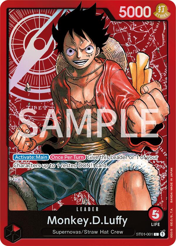 Monkey.D.Luffy [Revision Pack Cards] | Fandemonia Ltd