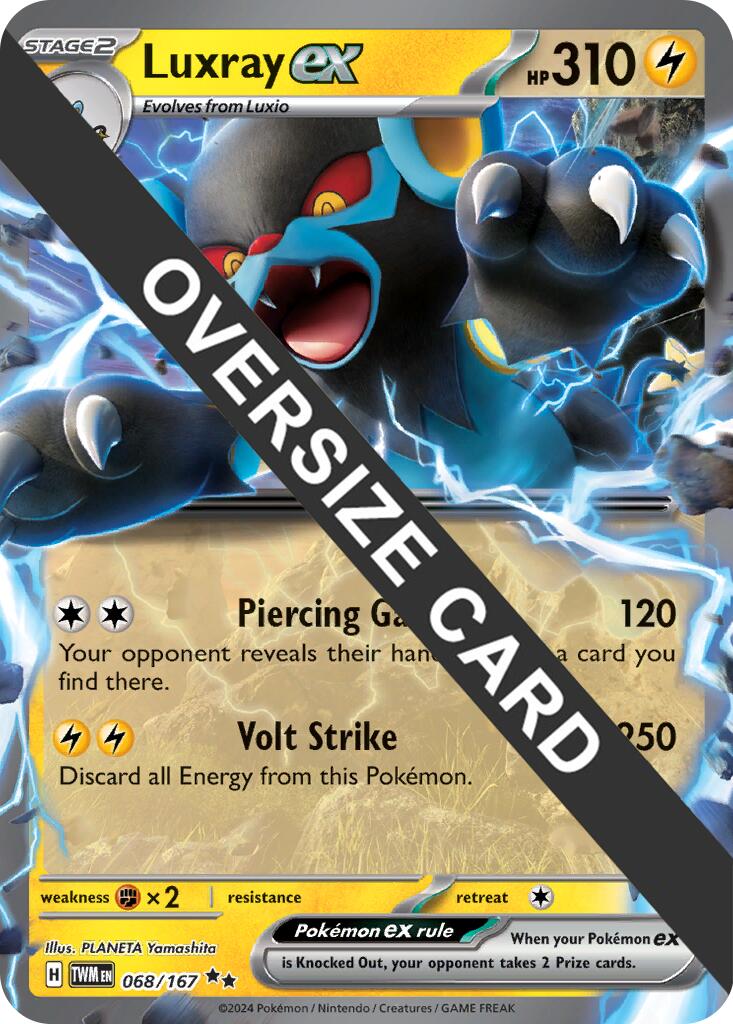 Luxray ex (068/167) (Jumbo Card) [Miscellaneous Cards] | Fandemonia Ltd