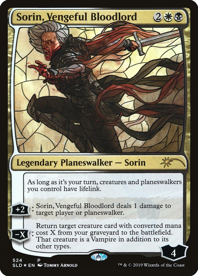 Sorin, Vengeful Bloodlord (Stained Glass) [Secret Lair Drop Promos] | Fandemonia Ltd