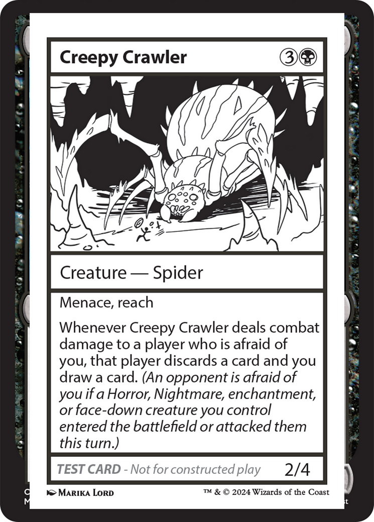 Creepy Crawler [Mystery Booster 2 Playtest Cards] | Fandemonia Ltd